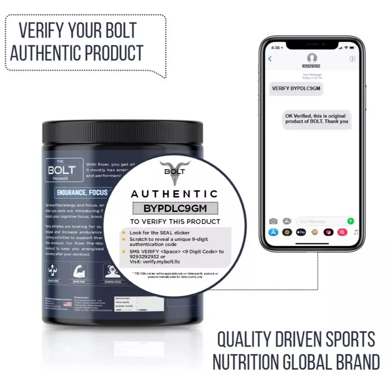 Bolt Riser A Kick Start Formula Pre-Workout