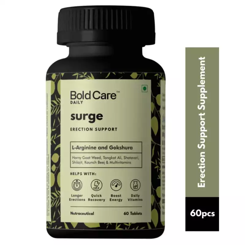 Bold Care Surge L Arginine & Gokshura Tablets – Energy Booster Supplements for Men