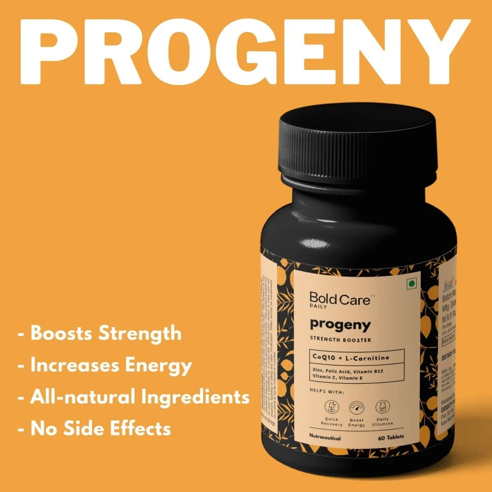 Bold Care Progeny Gokshura, Shatavari, Ashwagandha &amp; More – Strength Booster Supplements for Men