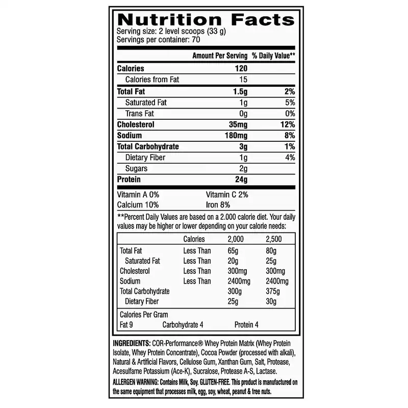 Cellucor Cor-Performance Whey