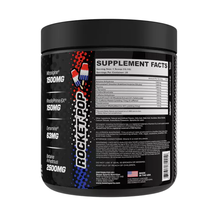 Beast Mode X Extreme Preworkout