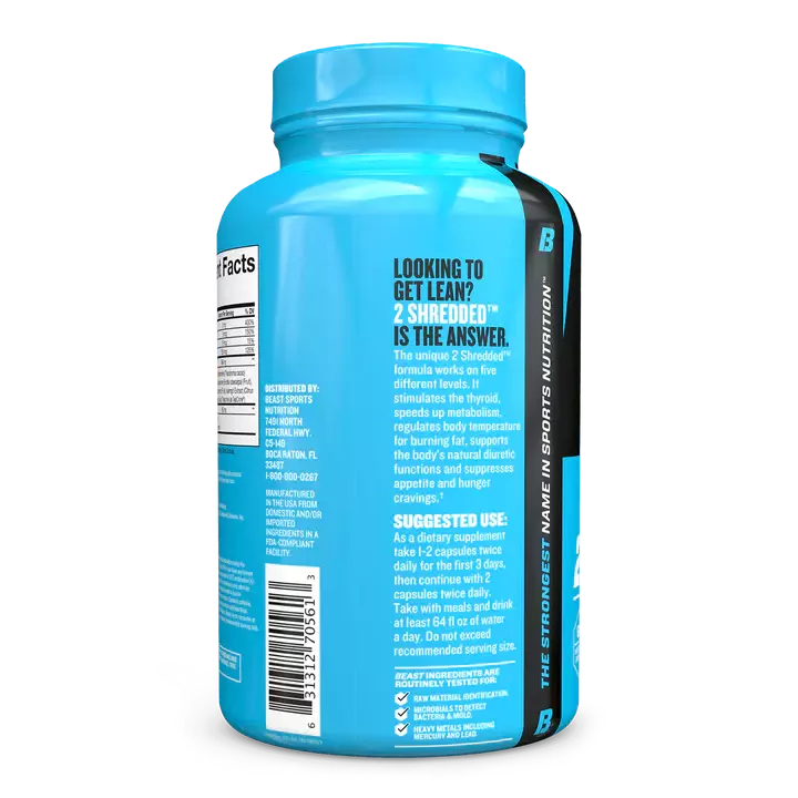 BEAST 2SHREDDED CAPSULES