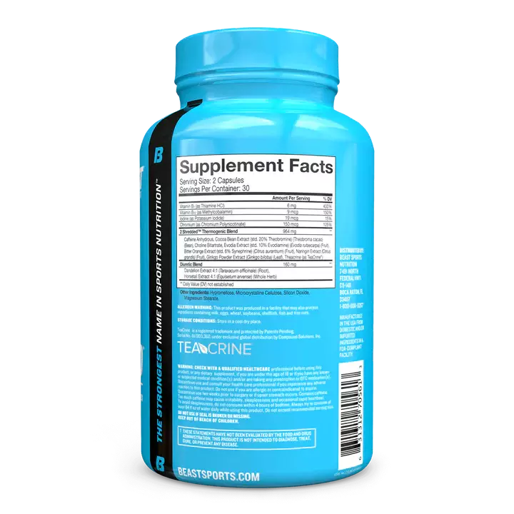 BEAST 2SHREDDED CAPSULES
