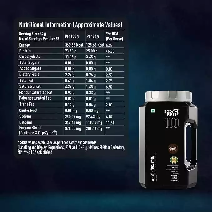 Bodyfirst Nutrition Whey Hydrozyme