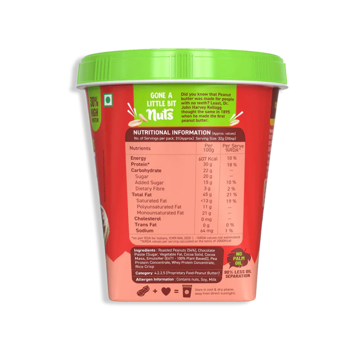 Alpino Dark Chocolate Peanut Butter Smooth