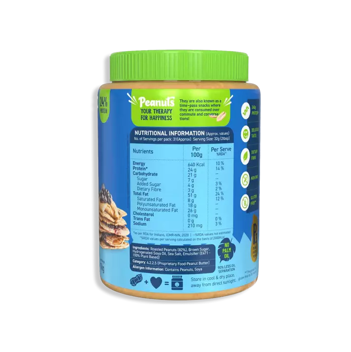 Alpino Peanut Butter Classic+ Crunch