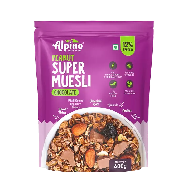 Alpino Peanut Super Muesli