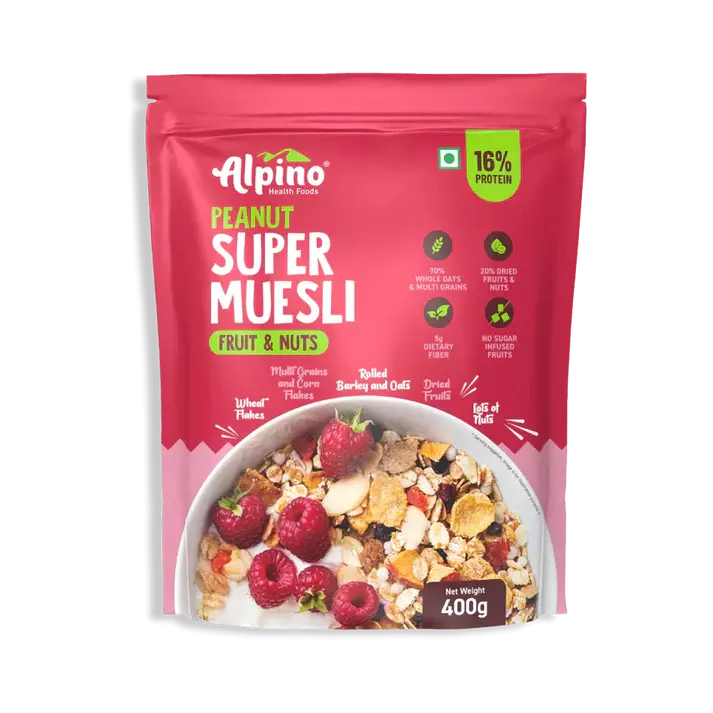 Alpino Peanut Super Muesli