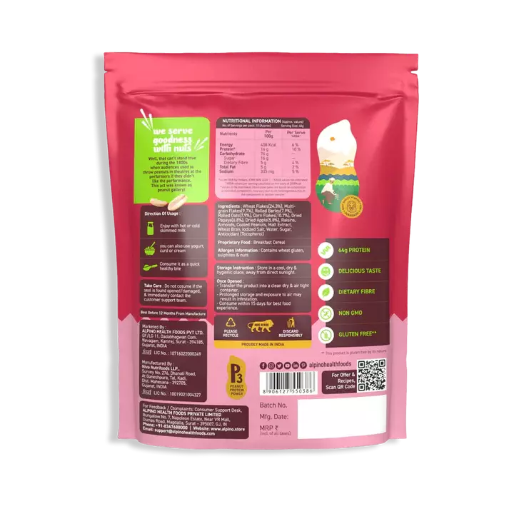 Alpino Peanut Super Muesli