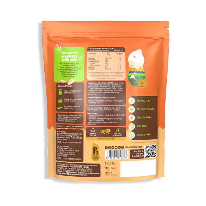 Alpino Peanut Super Muesli