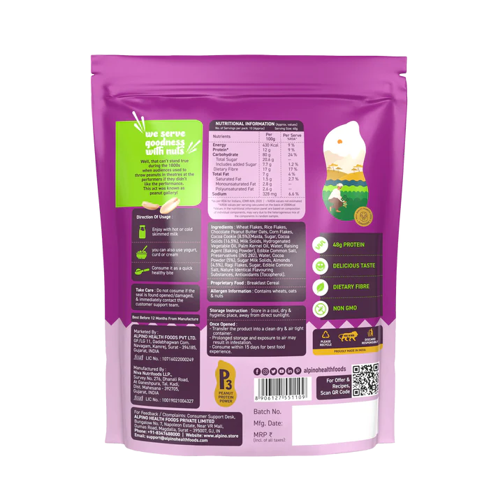 Alpino Super Oats - High Protein Rolled Oats