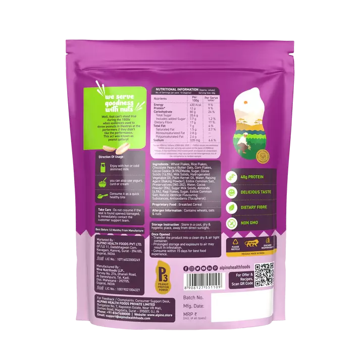 Alpino Peanut Super Muesli