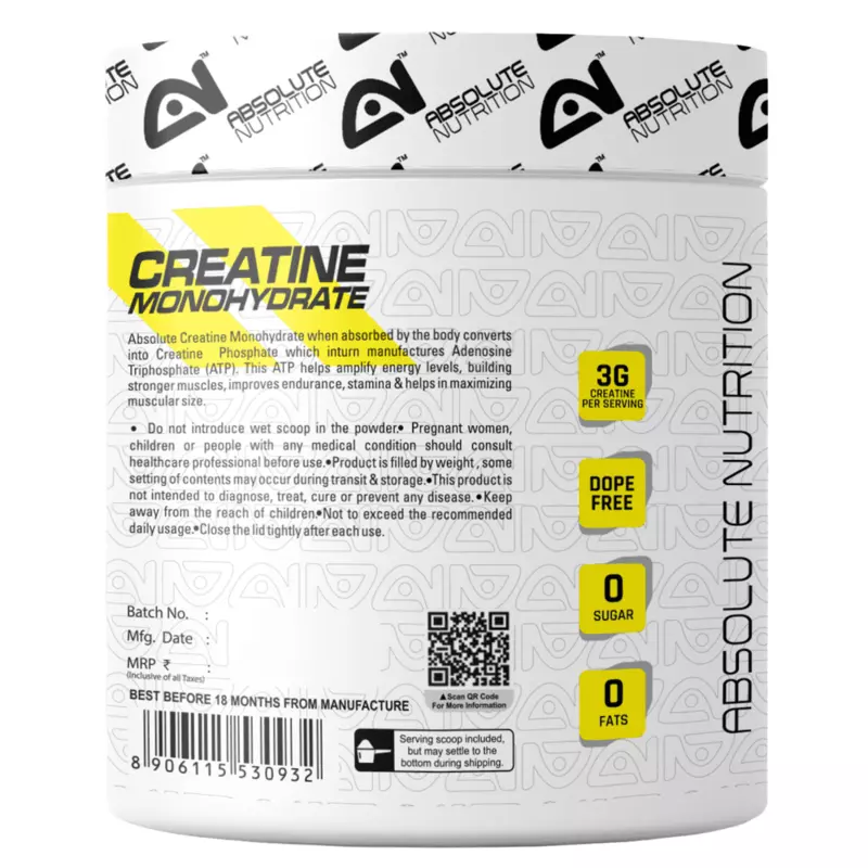 Absolute Nutrition’s Alpha Series Exclusive Creatine Monohydrate (Unflavoured)