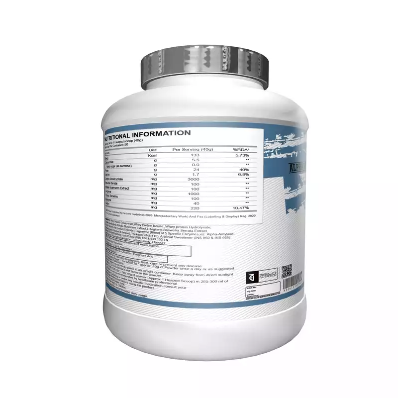 Absolute Nutrition Alpha Whey Nitrox Protein