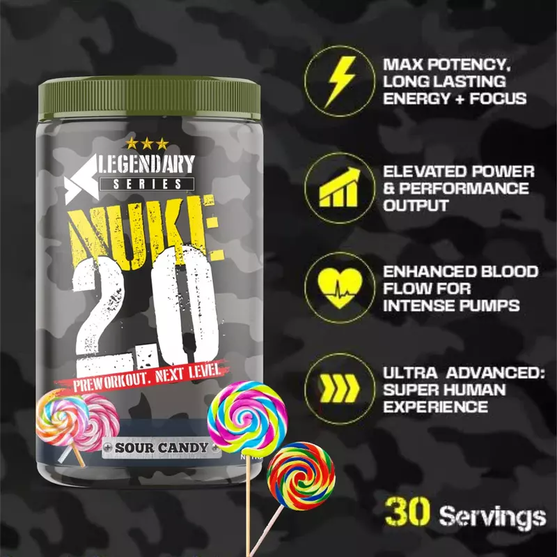 Bigflex Pre-Workout Nuke 2.0 Advanced Formulation