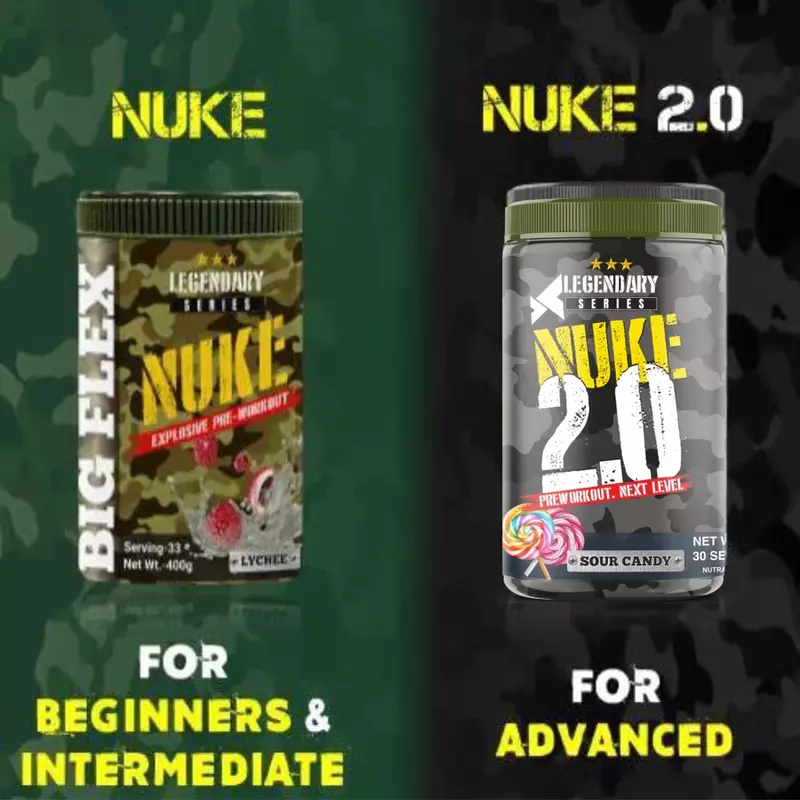 Bigflex Pre-Workout Nuke 2.0 Advanced Formulation