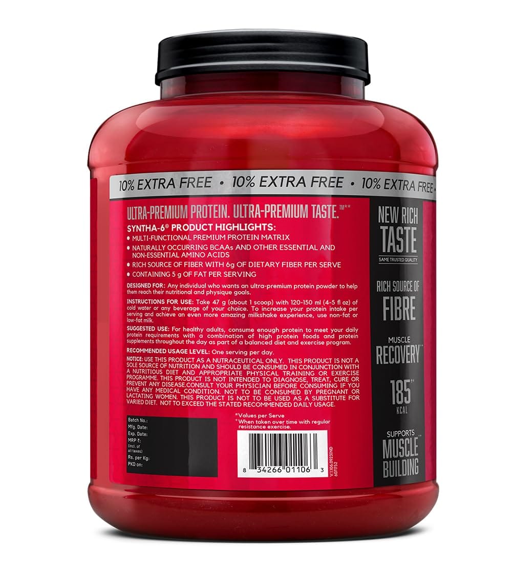 BSN Syntha-6 ultra-premium Protein Powder 2.5KG