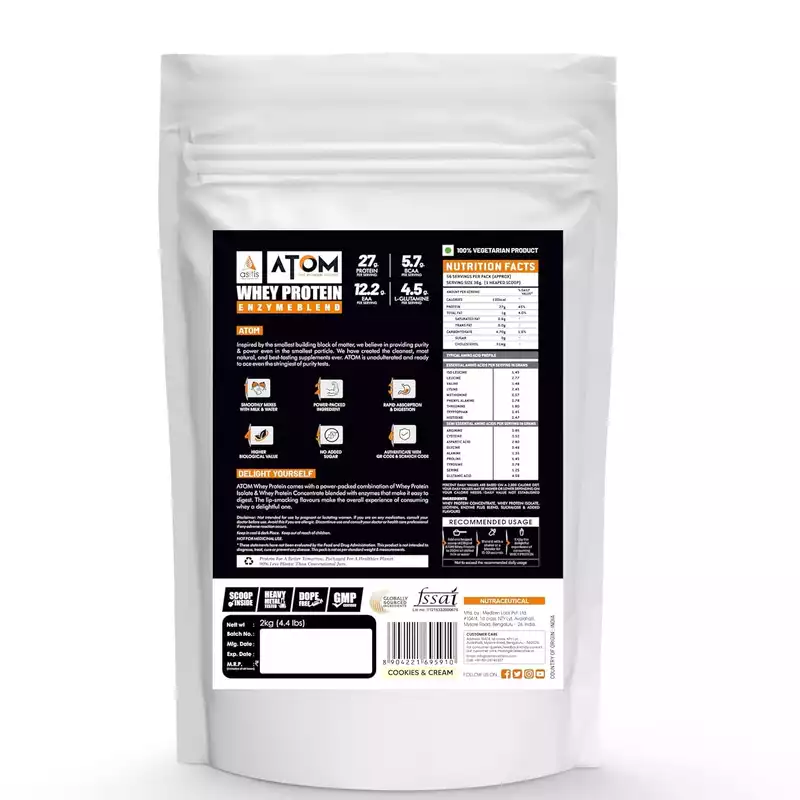 Asitis Nutrition ATOM Whey Protein 2kg