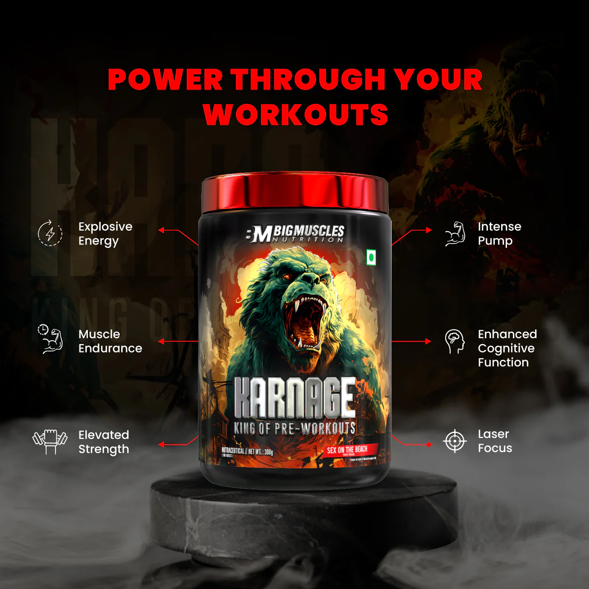 Bigmuscles Nutrition Karnage Pre-Workout
