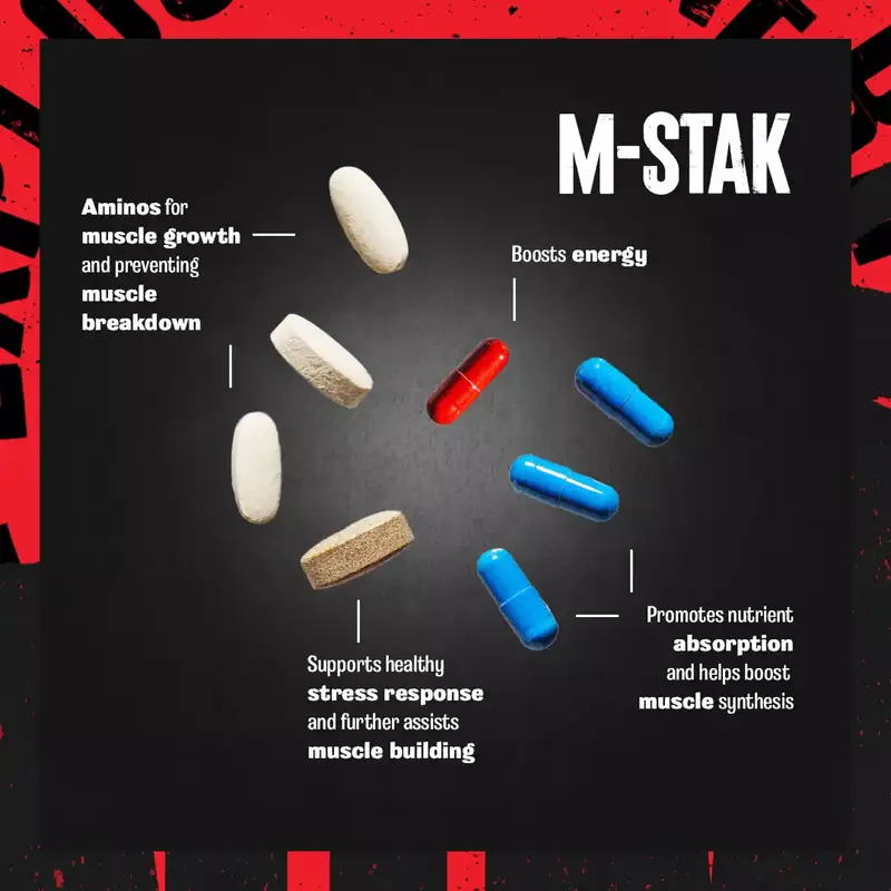ANIMAL M-STAK 21 pack