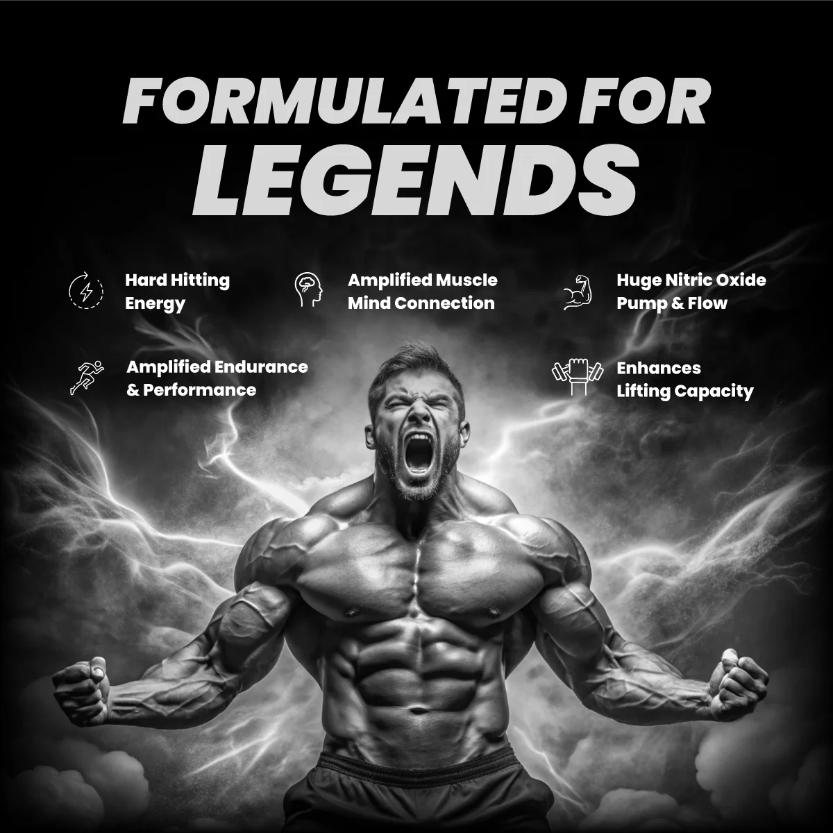 Bigmuscles Nutrition Karnage Black Pre Workout