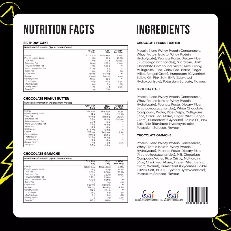 Avolt Nutrition Protein Wafer Bar - Variety Pack