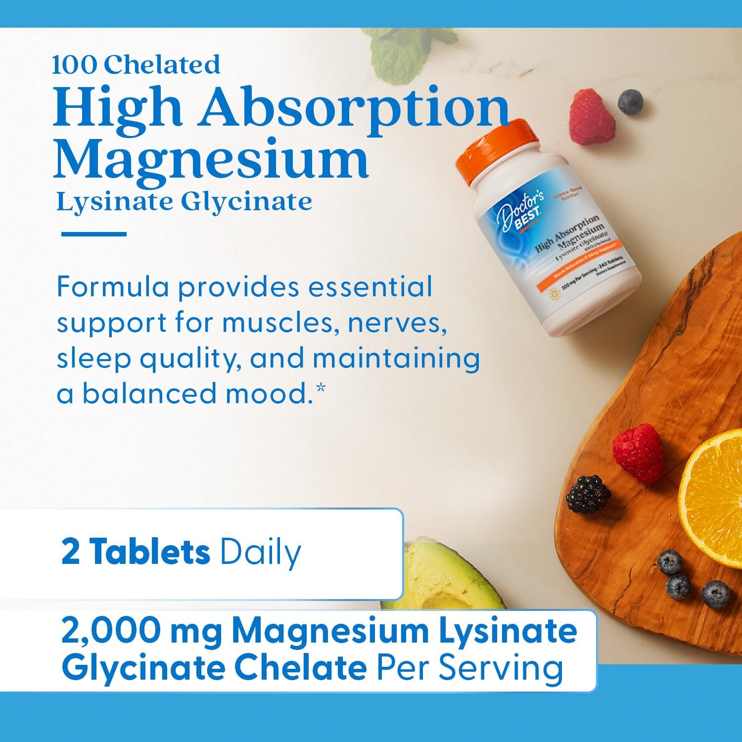 Doctor's Best High Absorption Magnesium