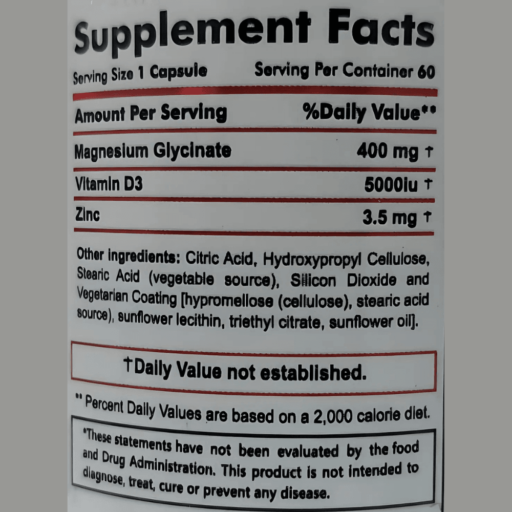 Core LabsX Magflex Pro, 60 Capsules, 400 mg Magnesium