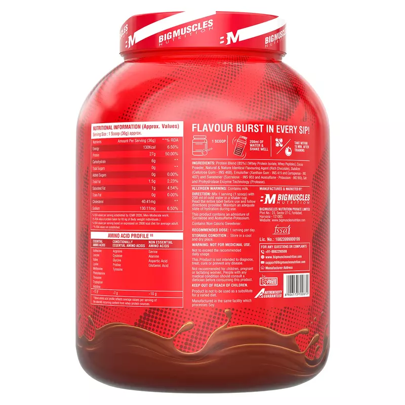Big Muscles Nutrition Nitric Whey Protein