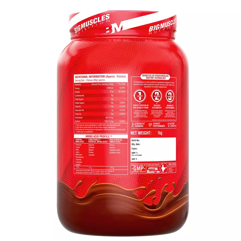 Big Muscles Nutrition Nitric Whey Protein