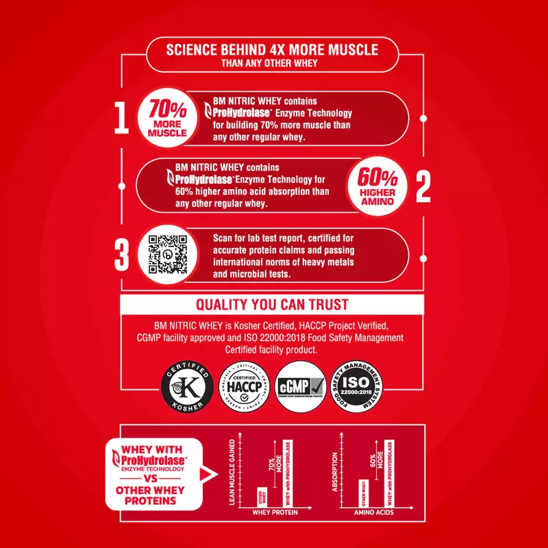 Big Muscles Nutrition Nitric Whey Protein