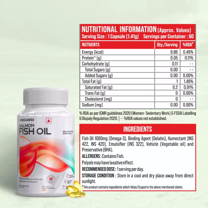 BM Wellness - Salmon Fish Oil