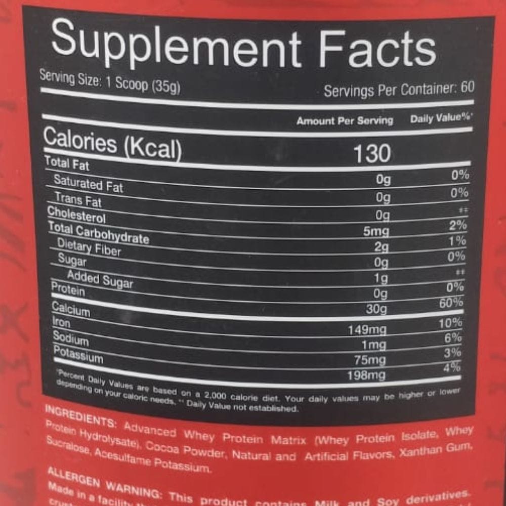 Big Ramy Labs Red Rex Iso Big Whey 2kg