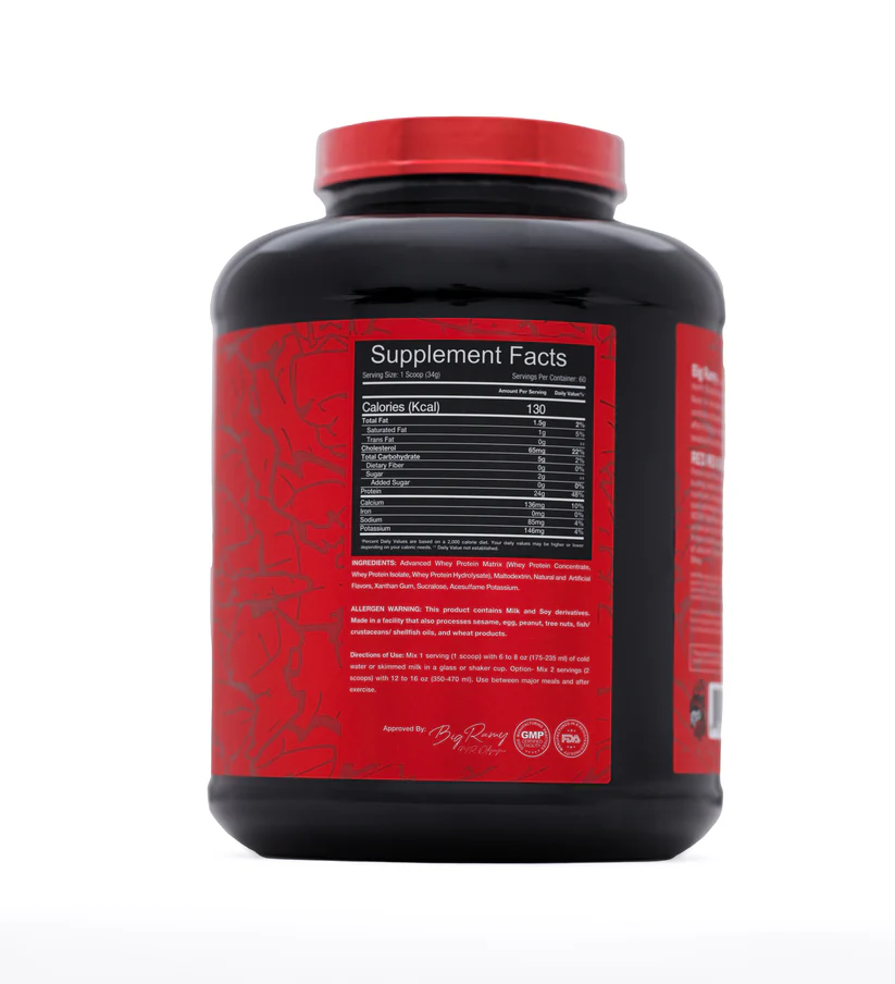 Big Ramy Labs Red Rex Big Whey 2kg