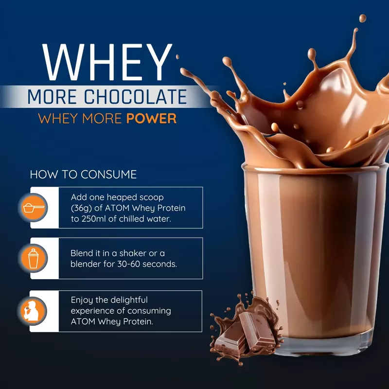 Asitis Nutrition ATOM Whey Protein 1 Kg