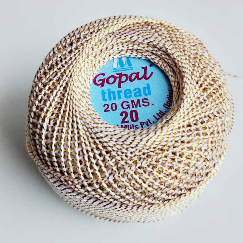 Gopal Mercer Metallic  No.20 -4900 Gopal Mercer Metallic  No.20 -4900