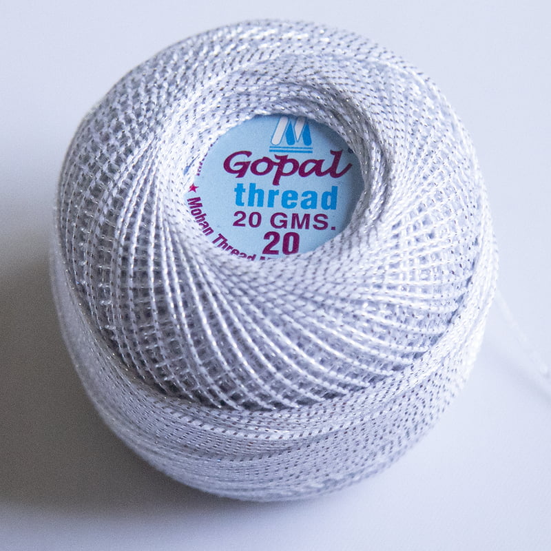 Gopal Mercer Metallic  No.20 -900 Gopal Mercer Metallic  No.20 -900