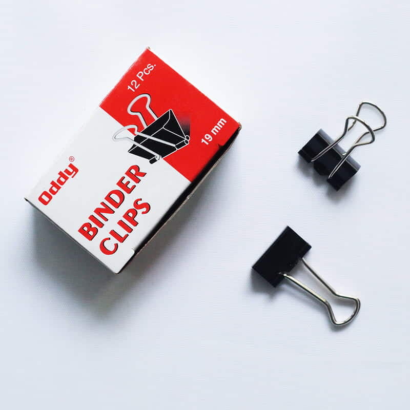 Oddy Binder Clip Black Oddy Binder Clip Black