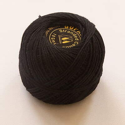 Gopal Embroidery Thread Black 10 gm Gopal Embroidery Thread Black 10 gm