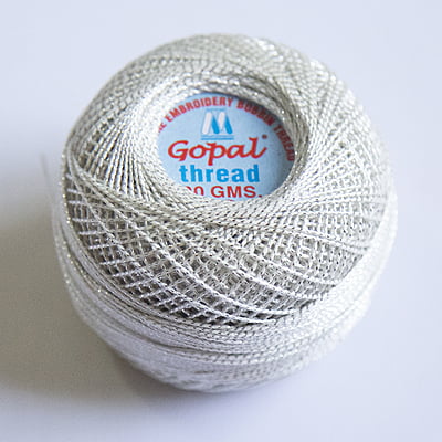 Gopal Mercer Metallic  No.20 -1000 Gopal Mercer Metallic  No.20 -1000