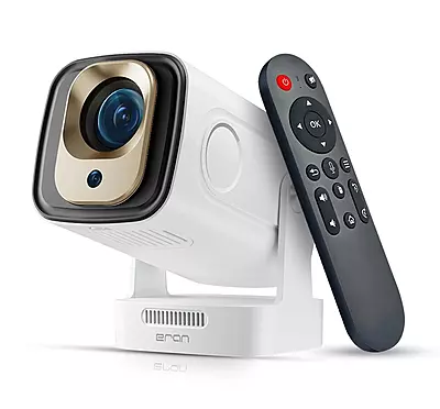 HY260 Pro Android 11 Mini Projector | 1080p LED | Wi‑Fi 6 | Bluetooth 5.4 | Voice Remote