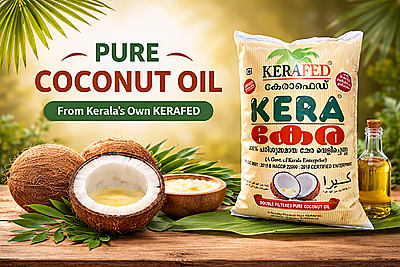 Kera Coconut Oil - (With Free Shipping - Min order 2L)