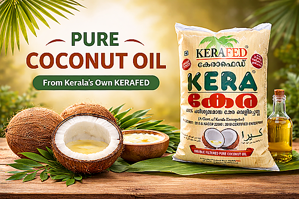 Kera Coconut Oil - (With Free Shipping - Min order 2L) Kera Coconut Oil - (With Free Shipping - Min order 2L)
