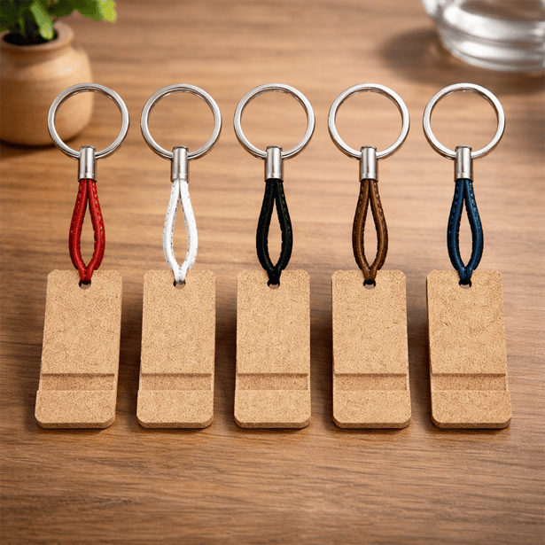 Keychain with Mobile Stand