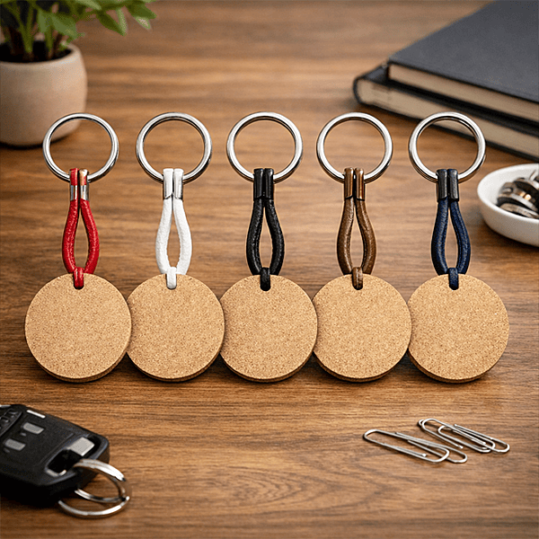 Round Keychain
