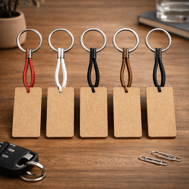 Rectangle Keychain