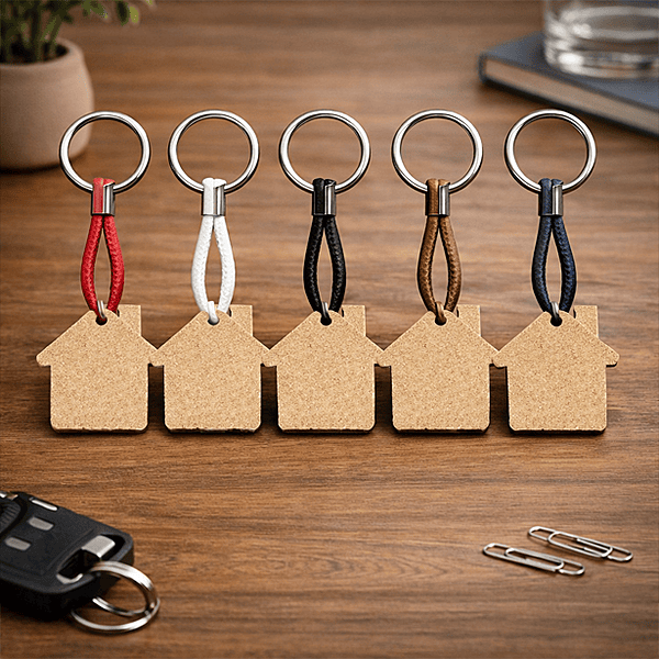 House Shaped Keychain