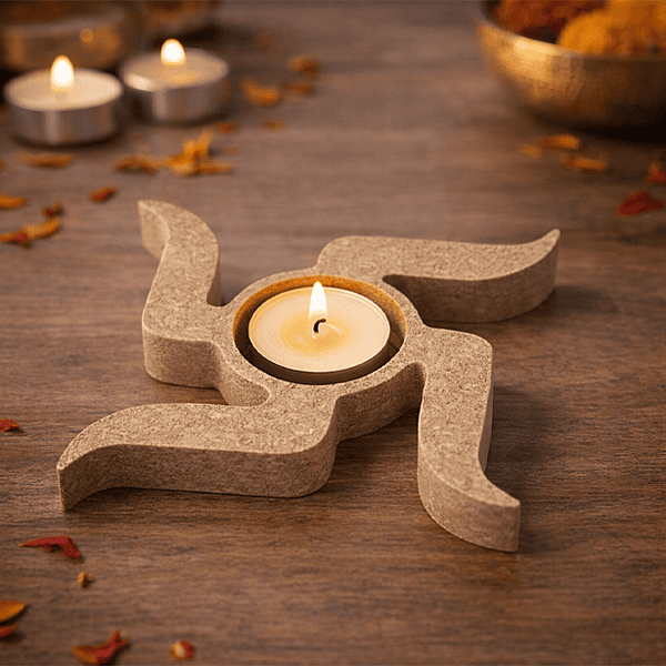 Swastik Diya