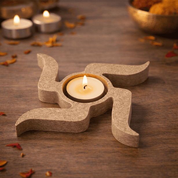 Swastik Diya