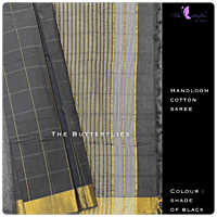 Handloom cotton SAREE  LMSSHCS14000